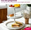 Cookinglife Étagère métal blanc - ø 15, 20 & 25 cm - 3 Voir les images du produit 5