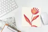 MuchoWow® Mauspad Mousepad Blumen - Pflanze - Rot - Pastell Produktbild-Vorschau 5