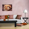 Wallario Poster - Niedliches Eichhörnchen auf einem Ast, Produktbild-Vorschau 3