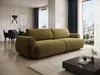 Schlafsofa 4-Sitzer - Chenille-Stoff - Olivgrün - MONELIA Produktbild-Vorschau 2