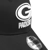 New Era 9Forty Adjustable NFL Cap - BLACK Green Bay Packers Produktbild-Vorschau 3