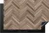 KitchenYeah© Herdabdeckplatte Muster - Holz - Braun , Produktbild-Vorschau 1