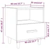 "WINTER SALE"Nachttisch, 2er Set, Beistelltisch, - Produktbild-Vorschau 8