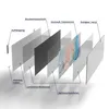 DEQORI Glasbild Echtglas 125x50 cm 'Goldene Strömung' Produktbild-Vorschau 7