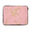 MuchoWow® Laptop Hülle 15 Zoll Gold - Glitzer - Marmor - Produktbild-Vorschau 1