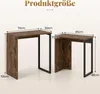 sada 2 rozkládacích konferenčních stolků, industriální Náhled obrázku produktu 8