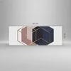 Bilder auf glas - Einteilig - Sechsecke Modern Gold - Produktbild-Vorschau 3