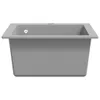 dkd-home-decor Spülbecken Einzelbecken Granit Grau 425 x Produktbild-Vorschau 5