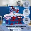 Spidey Bettwäsche Set 2-teilig 135x200 80x80cm - Flanell Produktbild-Vorschau 6