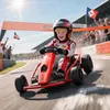 HOMCOM 24 V Elektro Go-Kart für Kinder Bis 13 Km/h Gokart Produktbild-Vorschau 2