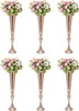 6 Stück Vasen Meatll Set 56,5cm (gold) für Hochzeit Party Produktbild-Vorschau 3
