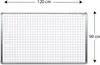 Lavagna magnetica bianca cancellabile 120x90 cm con stampa Anteprima dell’immagine prodotto 10