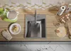 PRIMAGRAN Granitspüle Grau 43x50cm, Spülbecken 1 Becken + Produktbild-Vorschau 7