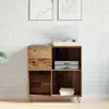 vidaXL Skříňka na desky s policí Artisan dub 85 x 38 x 89 Náhled obrázku produktu 3