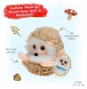 Plüschtier Plüschigel, superweich, beige, 6 x 12 cm Produktbild-Vorschau 3