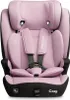 A pink and black child car seat is shown from the front. Produktbild-Vorschau