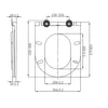 Belvit WC Luxus Sitz Absenkautomatik Softclose Produktbild-Vorschau 6