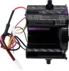 A black lithium-ion battery pack with colorful wires and a label with product information. Produktbild-Vorschau