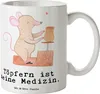 Mr. & Mrs. Panda Tasse Maus Töpfern - Weiß - Geschenk, Produktbild-Vorschau 1