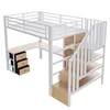 Letto a castello Flieks 90x200 cm con scrivania, letto per Anteprima dell’immagine prodotto 11