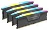 DDR5  64GB PC 6000 CL36 CORSAIR KIT (4x16GB) VENGEANCE RGB Anteprima dell’immagine prodotto 1