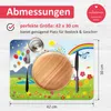 stabiles Vinyl Tischset - Englisch Kinder Platzset Produktbild-Vorschau 3