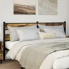 vidaXL Testiera di ricambio in rovere affumicato 180 cm Anteprima dell’immagine prodotto 2