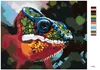 Zuty - Malování podle čísel - ABSTRAKTNÍ BAREVNÝ CHAMELEÓN, Náhled obrázku produktu 3