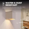Ledvion 4er Set Wandlampe Innen / Aussen sensor Akku IP44 Produktbild-Vorschau 6