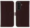 Selencia Echt Leren Bookcase voor de Samsung Galaxy A57 Productafbeelding-voorbeeld 1
