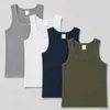 4 Pack Herren Unterhemd Tank Top / Achselhemd Baumwolle & Produktbild-Vorschau 3