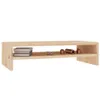 vidaXL Monitorständer 50x24x13 cm Massivholz Kiefer Produktbild-Vorschau 4