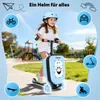 Dětská cyklistická přilba Kidiyana S (48-54 cm) v modré Náhled obrázku produktu 7