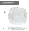2er Set St Tropez Servierplatte Glas quadratisch 28x28cm Produktbild-Vorschau 7