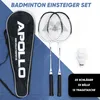 Apollo Badminton Match Pro 400 White/Black Produktbild-Vorschau 3