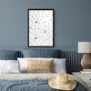 MuchoWow® MuchoWow® Gerahmtes Poster Blumen - Lila - Gelb Produktbild-Vorschau 4
