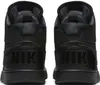 The back view of two black Nike Court Borough Mid winter sports shoes. Produktbild-Vorschau