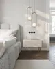 Selsey Ovarlo - Nachttisch mit Schublade, Greige, 63 cm Produktbild-Vorschau 2