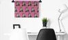 MuchoWow® Wandteppich Wandbehang Tier - Muster - Rosa 60x40 Produktbild-Vorschau 4