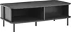 BELIANI Couchtisch Schwarz MDF-Platte mit 2 Schiebetüren Produktbild-Vorschau 5