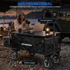 Luftreifen Elektrokarre mit Campingtisch, Bollerwagen mit Produktbild-Vorschau 8