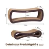 PetRhein Kratzbrett Katze XXL Set 86+75cm - Zwei-in-Eins Produktbild-Vorschau 8
