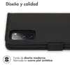 Funda Tipo Libro de Lujo para Samsung Galaxy S20 FE - Negro Vista previa de la imagen del producto 3