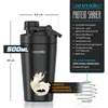 Arendo Protein Shaker z nerezové oceli, šejkr na proteiny Náhled obrázku produktu 2