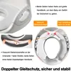 XINZI Kinder Toilettensitz WC Aufsatz Baby Sitz Anti-Rutsch Produktbild-Vorschau 3