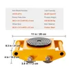 Panzerrollen 12T - Transportfahrwerk 280x210x105mm - Produktbild-Vorschau 7