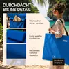 DETEX® Strandliege Gepolstert mit Rückenlehne Kissen Produktbild-Vorschau 4