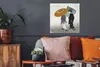 MuchoWow® Poster Frauen - Sonnenschirm - Kimono - Japandi - Produktbild-Vorschau 2