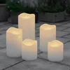 Bougies LED en cire véritable blanc chaud avec minuterie, Voir les images du produit 1