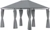 Outsunny Tonnelle de jardin barnum pavillon style colonial Voir les images du produit 9